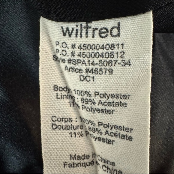 Aritzia Wilfred Black Laboratoire Teddy Sherpa Coat Size Small Oversized - Picture 15 of 16